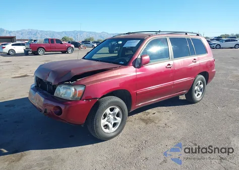 2006 Toyota Highlander из США, поврежденный, VIN JTEDD21A560135049